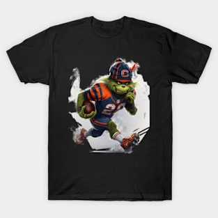 The Grinch Vs Cleveland Indians Logo: Iconic Battle Begins T-Shirt